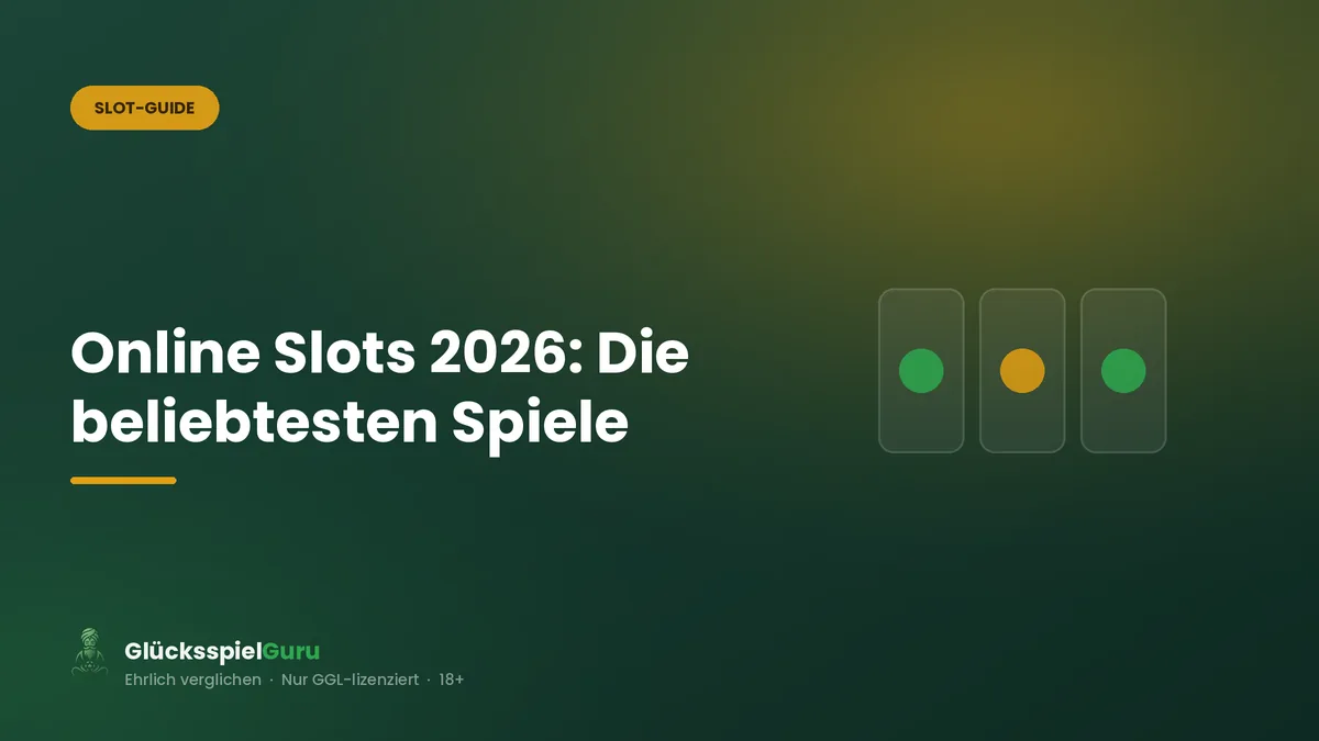 Online Slots 2026: Die beliebtesten Spiele